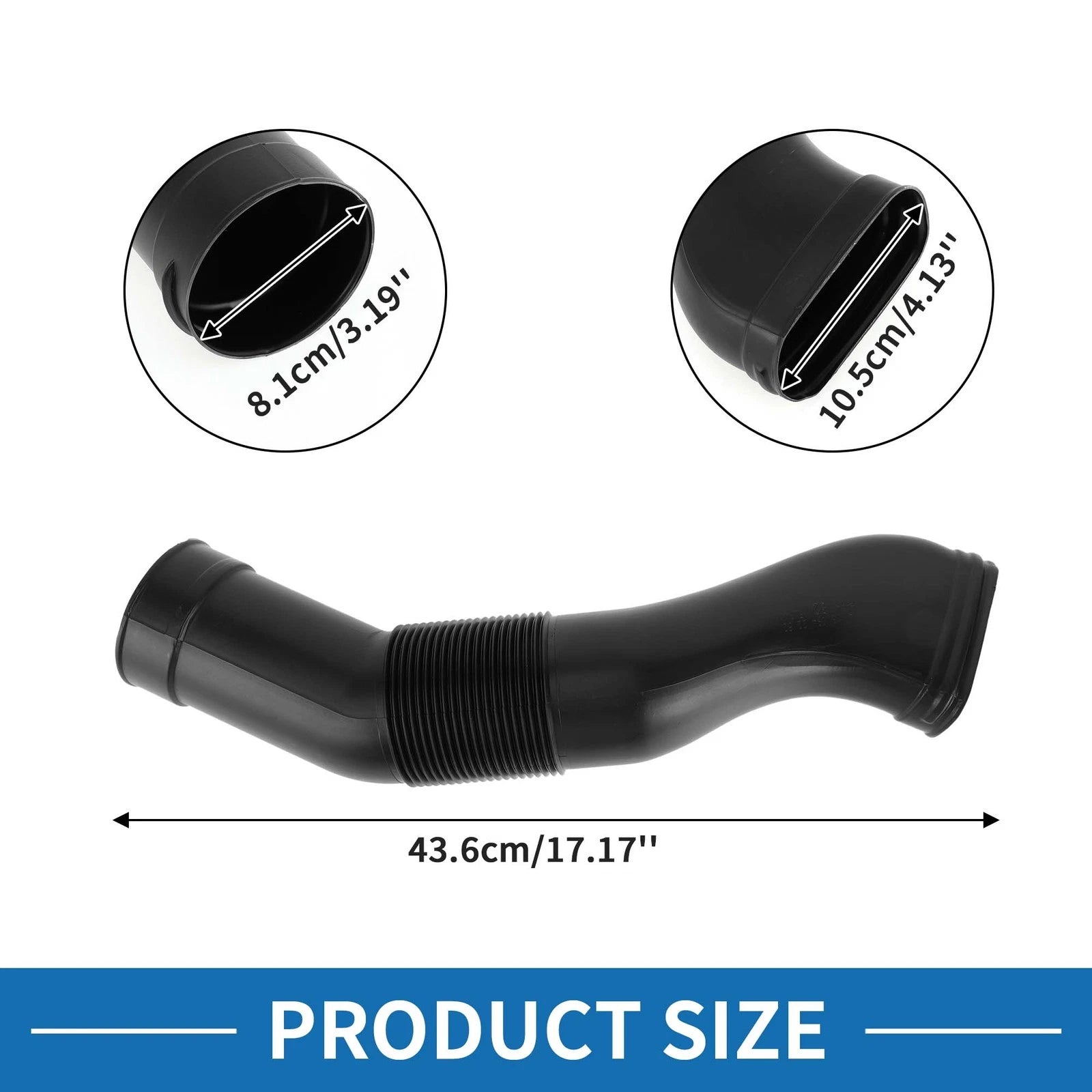 Left Side Air Intake Hose No.A1130942282 for Mercedes Benz CLS500 (2003–2006)