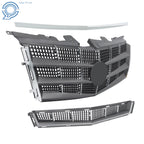 Front Upper & Lower Grill with Chrome Trim for Cadillac CTS (2008-2011)
