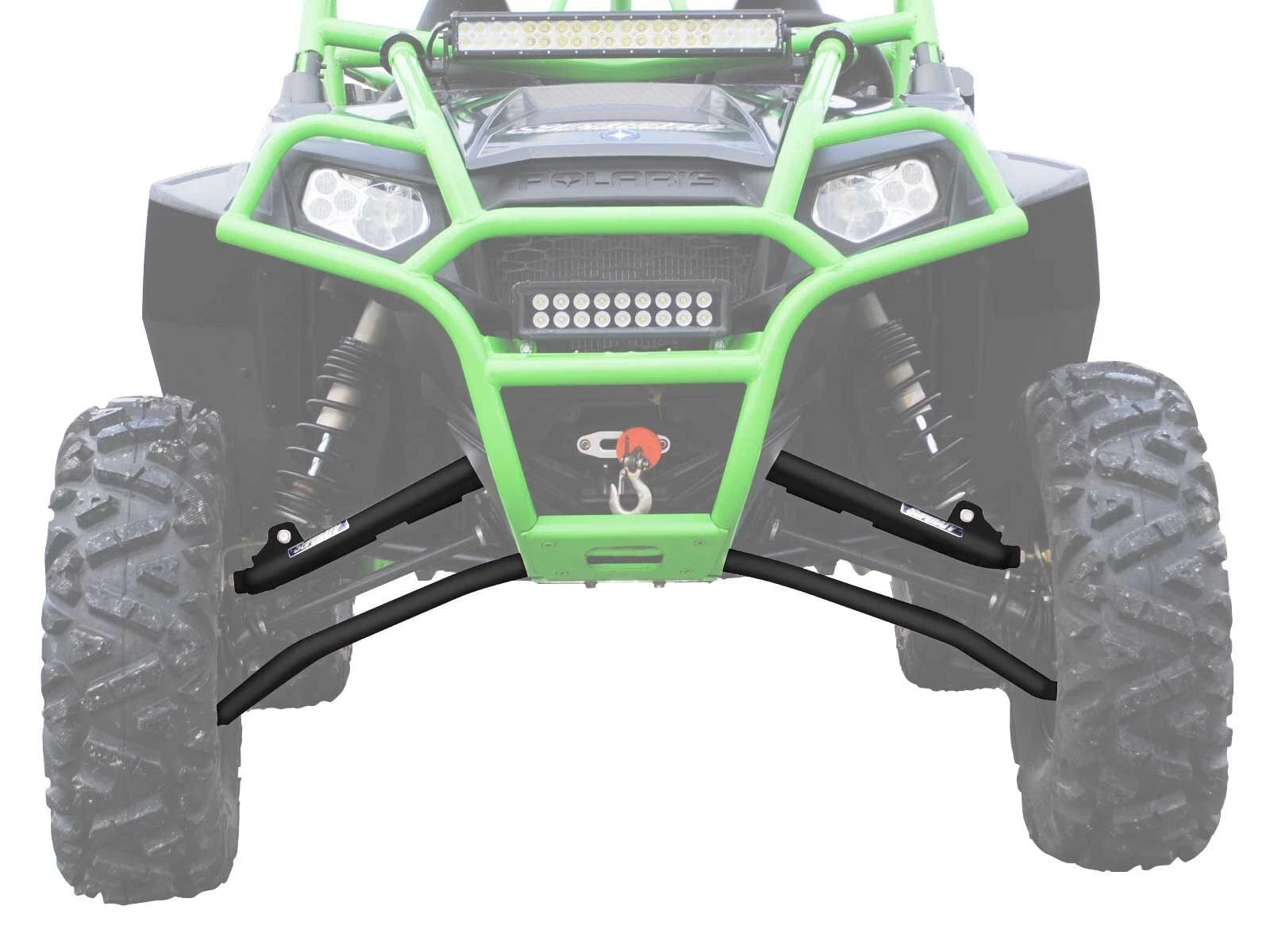 High Clearance A-Arms for Polaris RZR XP 900 / 4 (2011–2014) - Black