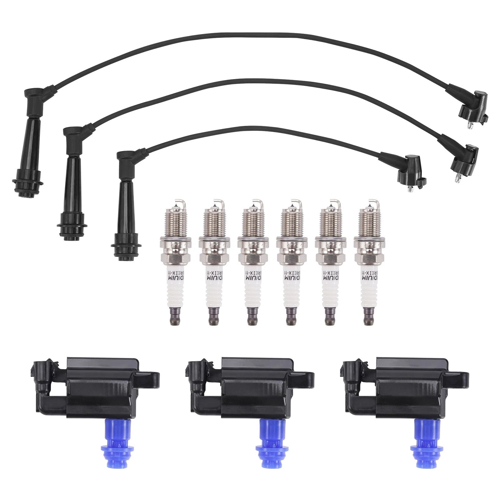 Ignition Coil Wires & Spark Plug for Lexus SC300 (1999–2000) 9091902216