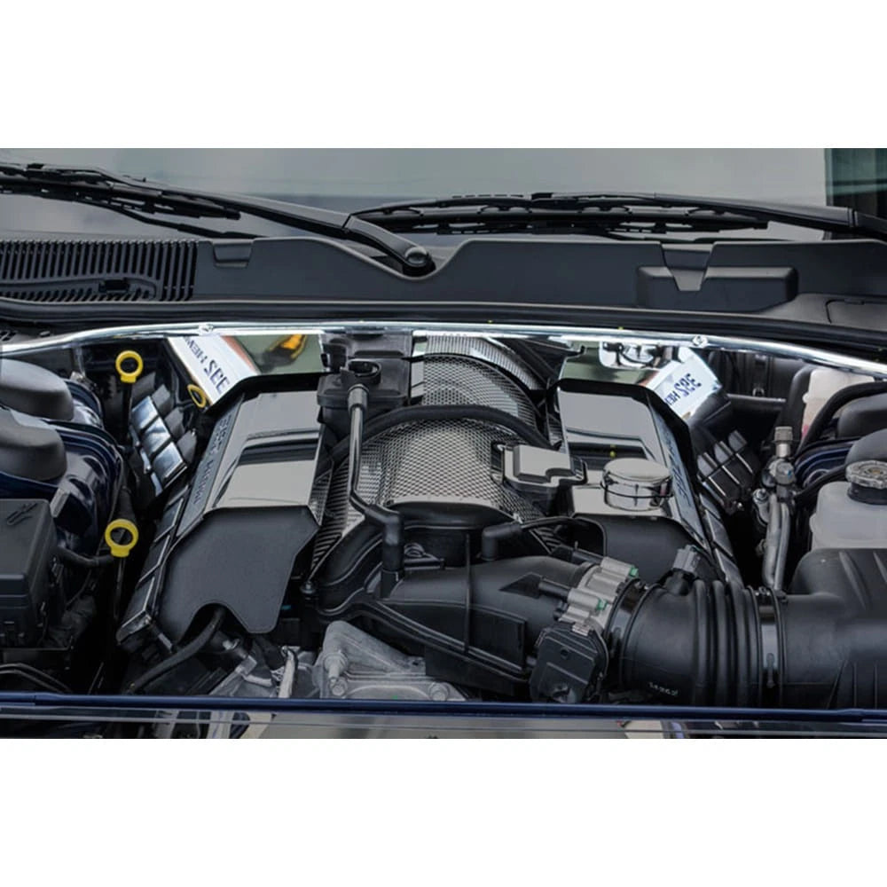 Polished Stainless Steel Firewall for 2011–2019 Dodge Challenger SRT8
