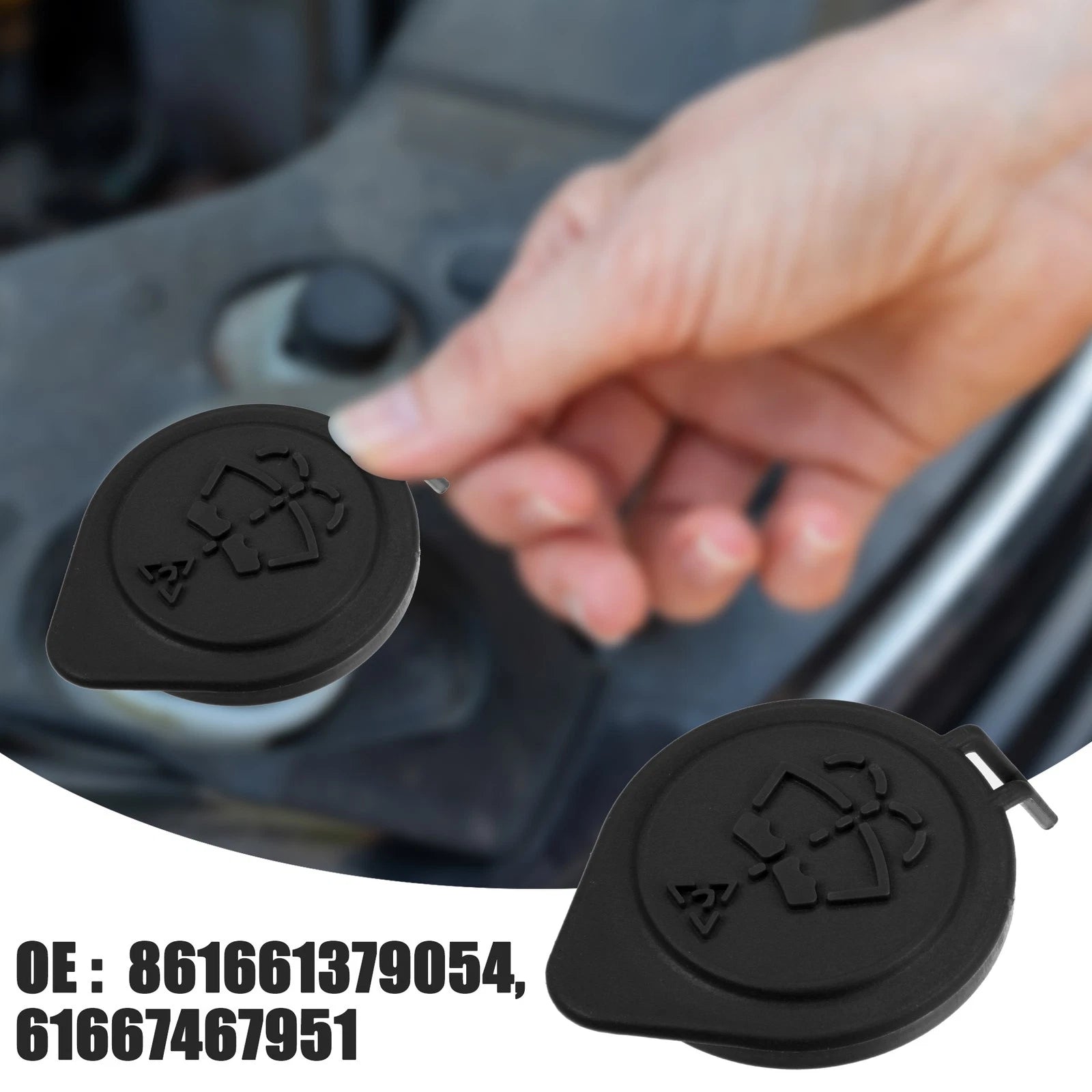 Windshield Washer Fluid Reservoir Cap for BMW 318i (1991–1998) 61667467951