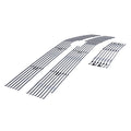Chrome Billet Grille Insert Combo for Chevy Silverado 2500/3500HD (2015–2018)