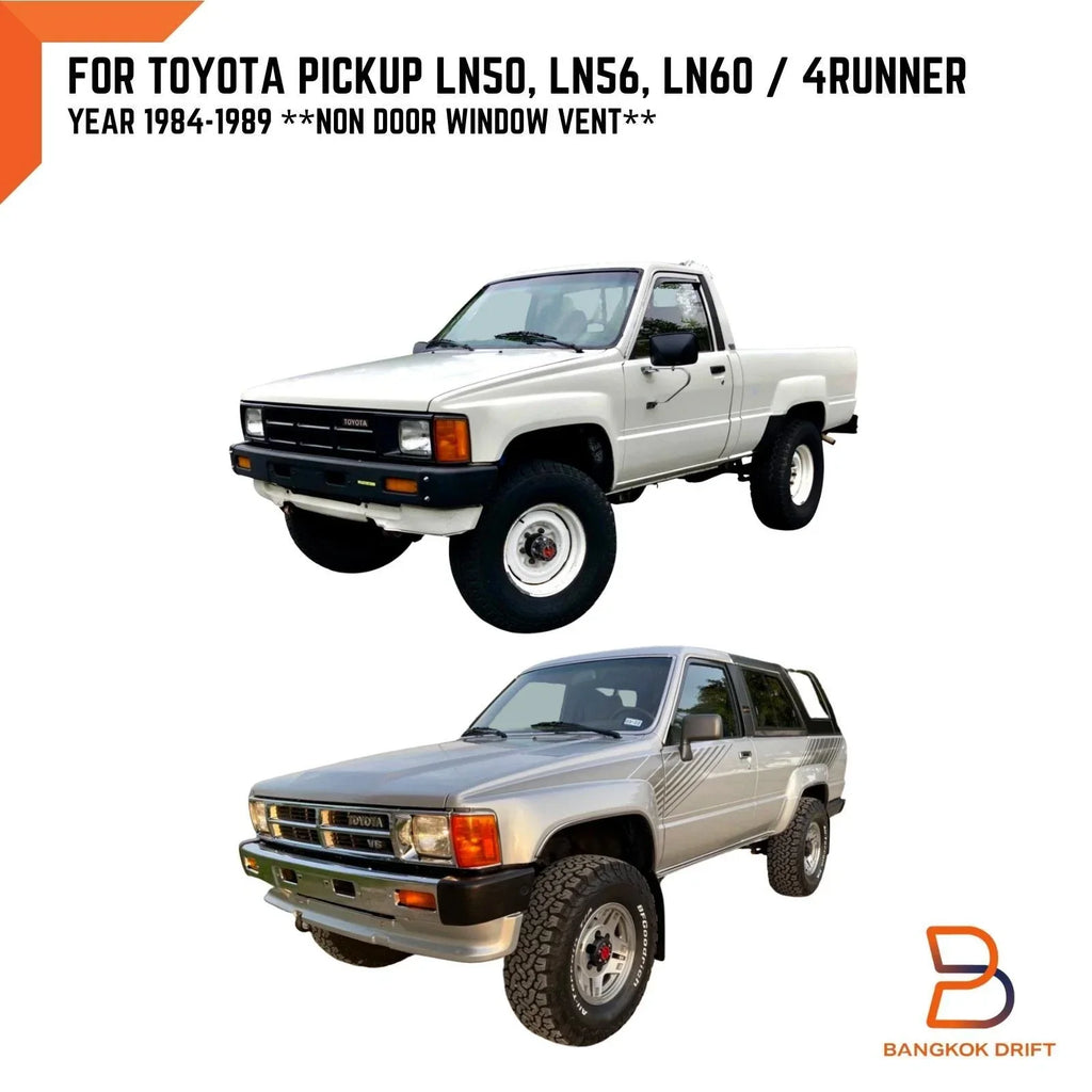 Front Door Glass Belt Weatherstrip for Toyota Hilux 4Runner (LN56-LN60)