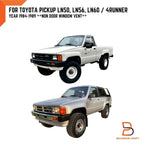 Front Door Glass Belt Weatherstrip for Toyota Hilux 4Runner (LN56-LN60)
