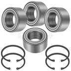 Set of 4 Front Rear Wheel Bearings for Honda Pioneer 1000 & 1000-5 (2016–2023) 91054-HL3-A41