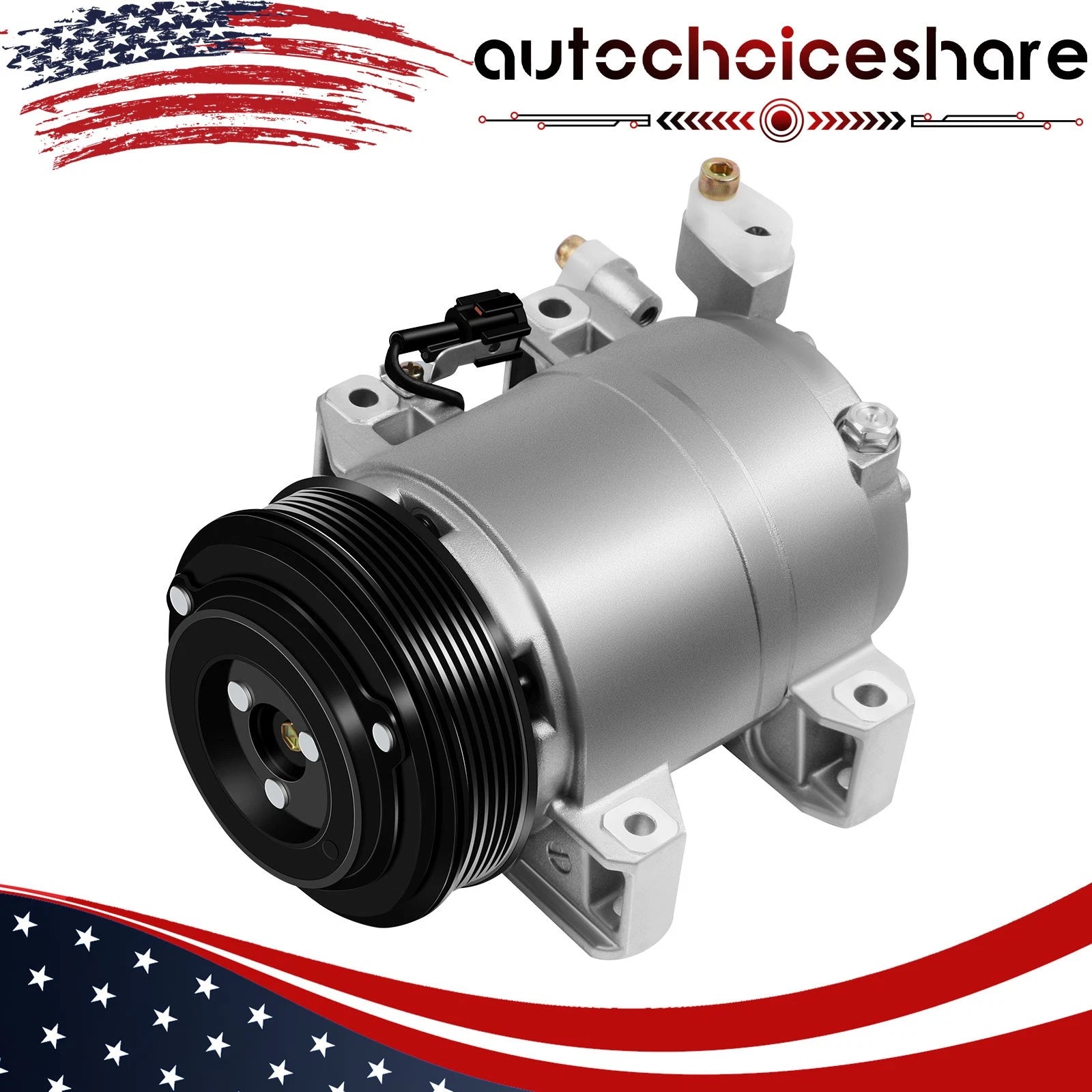 Air Conditioner Compressor & Clutch for Nissan Altima (2002–2006)