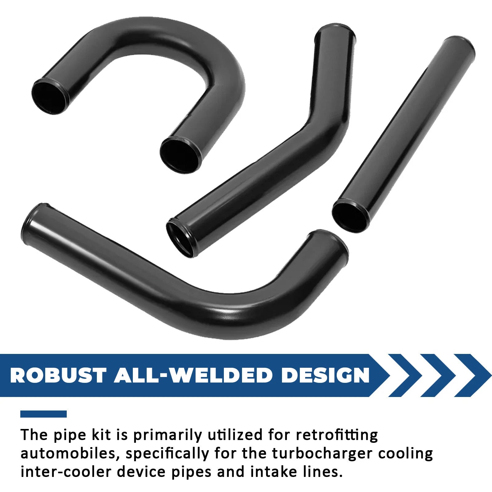 2.5" Turbo Intercooler Pipe Kit for Universal Applications (63mm)