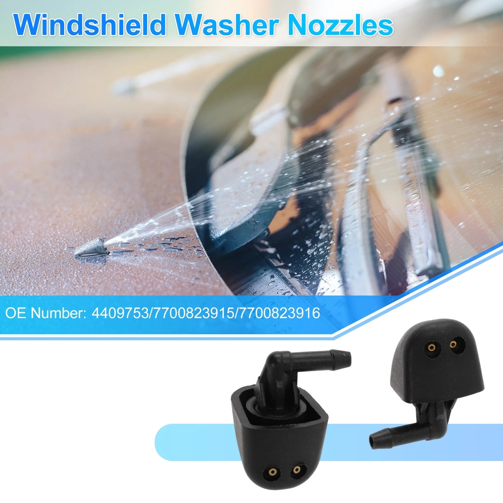 Windshield Washer Nozzle for Renault Trafic II (2001–2014) Replace No. 4409753
