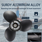 11.25 x 15 Outboard Propeller for Suzuki 35-65 HP (58100-88L61-019)