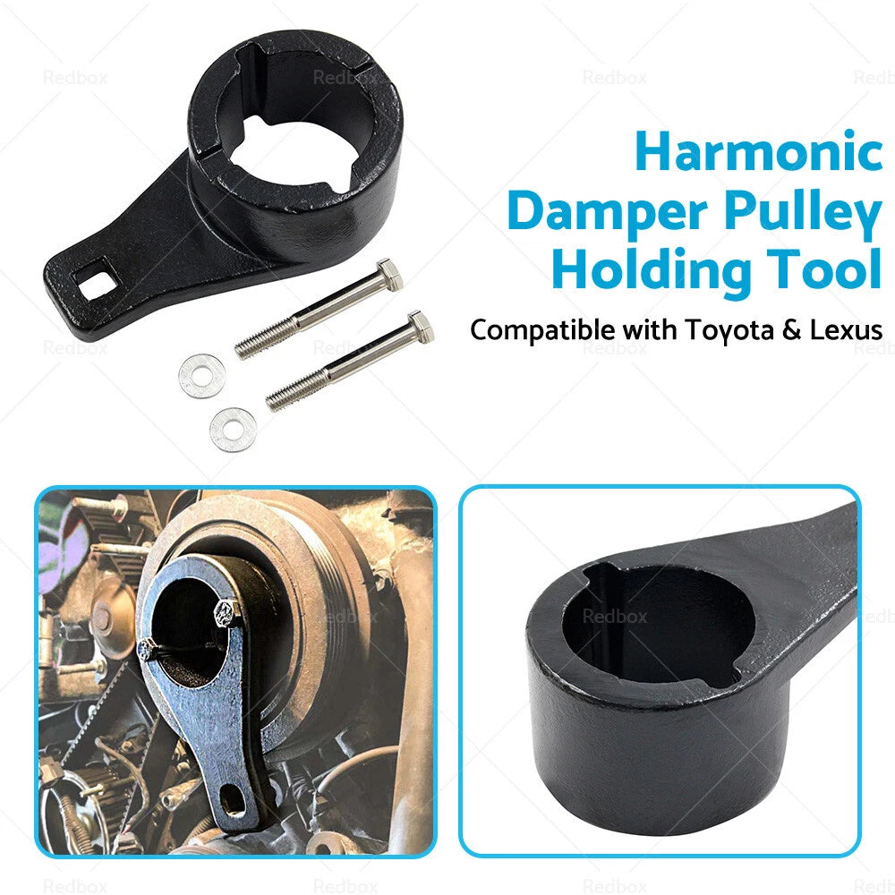 Crankshaft Harmonic Damper Pulley Holding Tool for Toyota