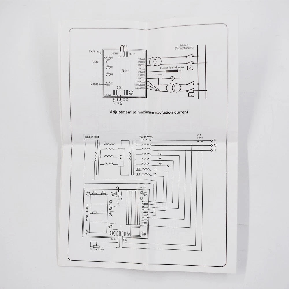 AVR Module Card for Leroy Somer Genset