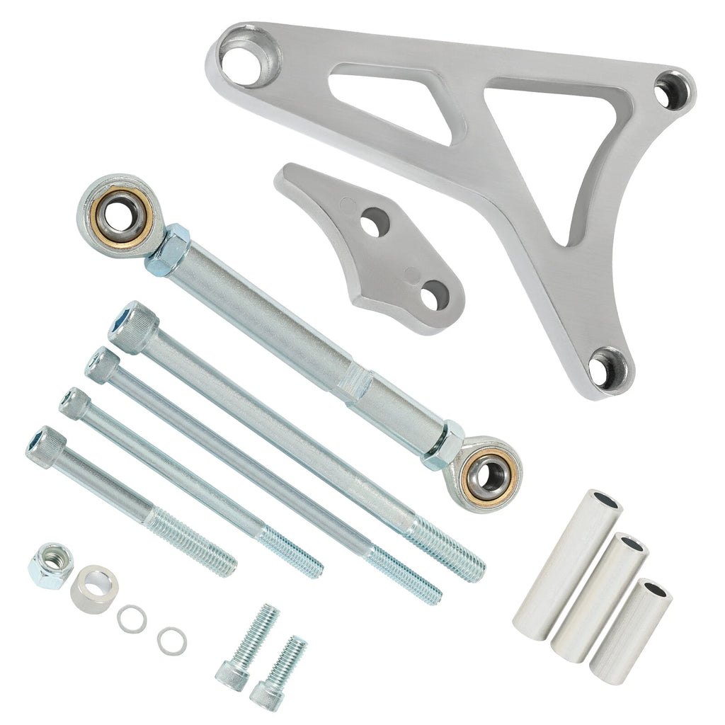 Alternator Bracket Set for Ford 289 302 (1968–1993) Billet Aluminum Polished