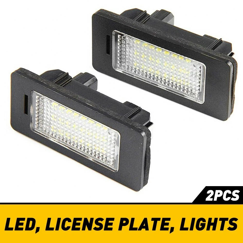 LED License Plate Light Lamp for BMW E90 E92 E39 E60 E70 E61 M5 (2007–2013)