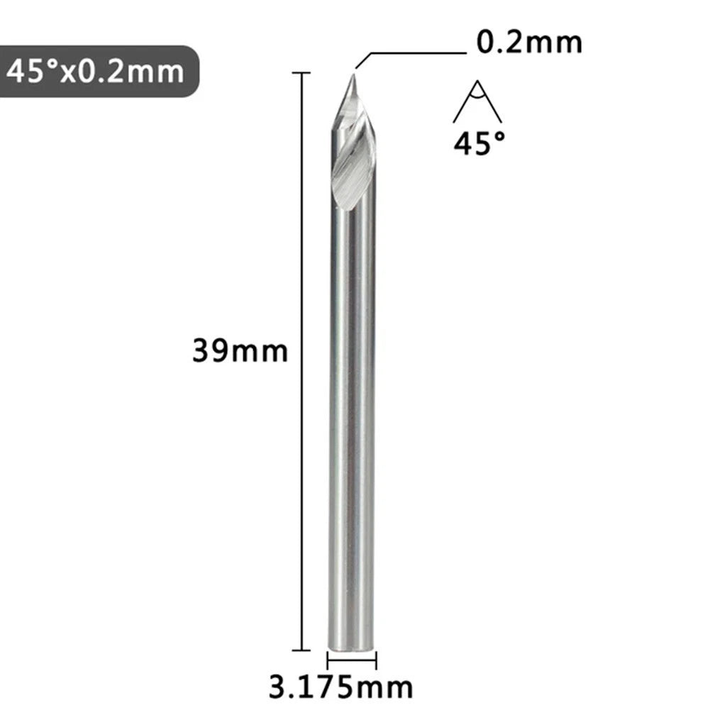Engraving Bit Set for Automotive Applications (0.1/0.2/0.3mm)