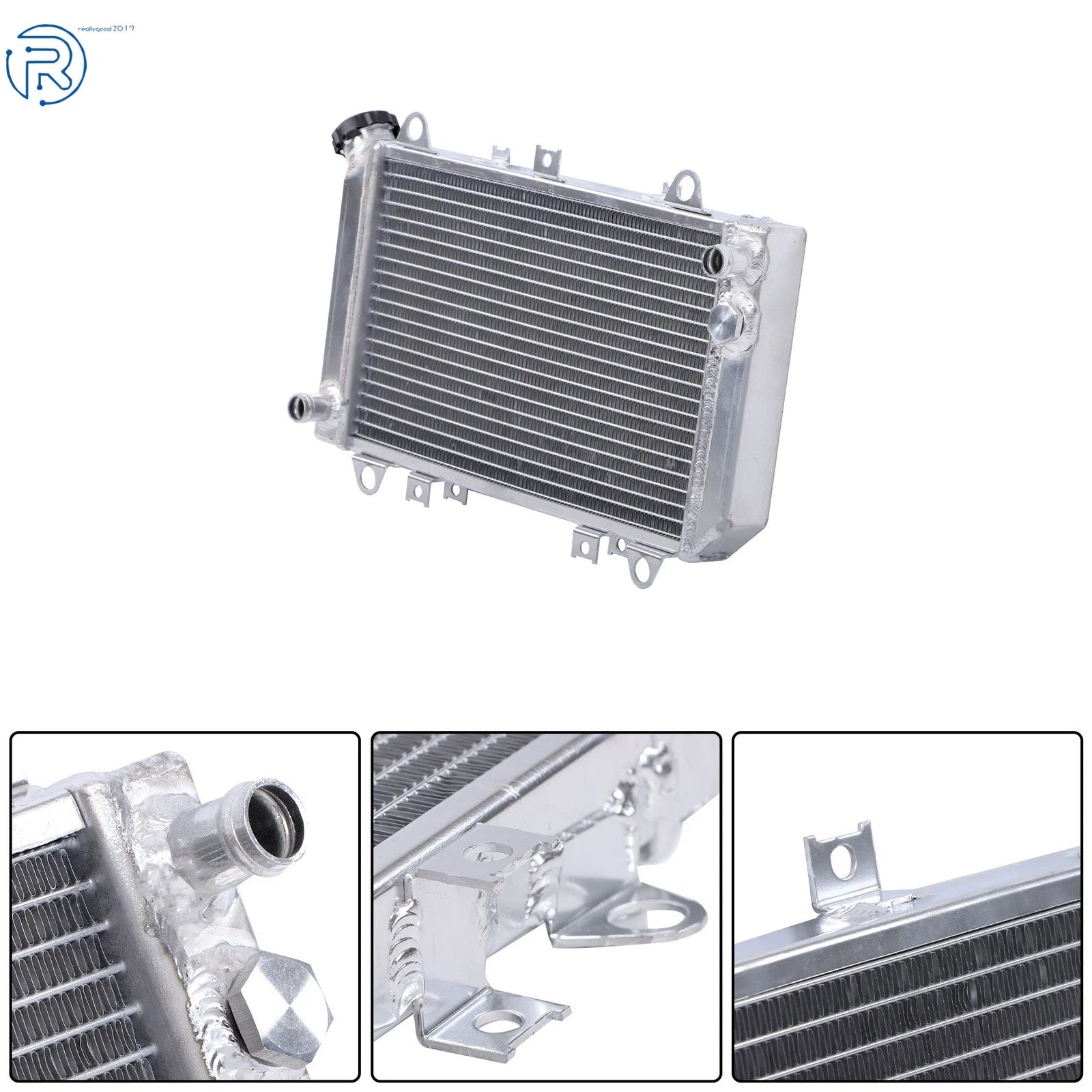Aluminum Radiator for Kawasaki Mule 2500 2510 2520 (1993-2000)