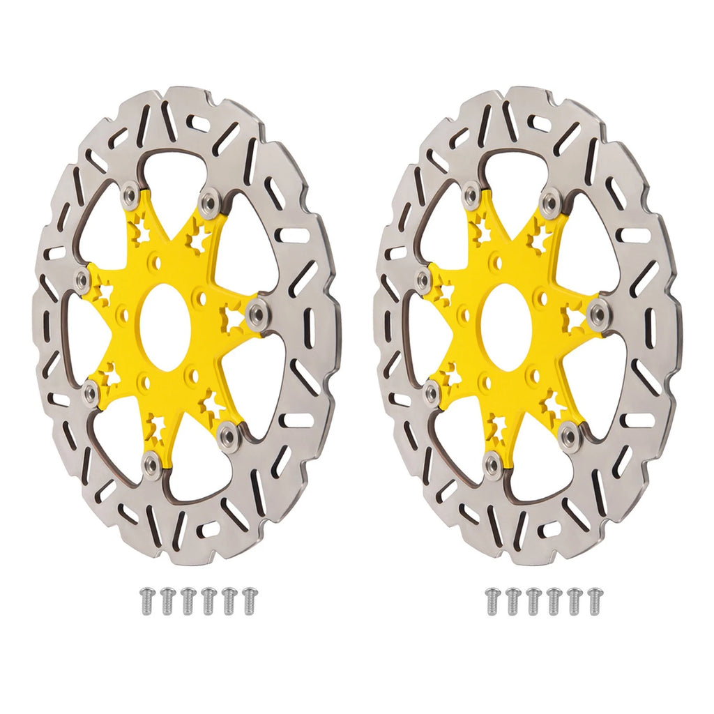 2X 11.8" Front Floating Brake Rotor for Harley-Davidson Touring (2009–2019) 299mm