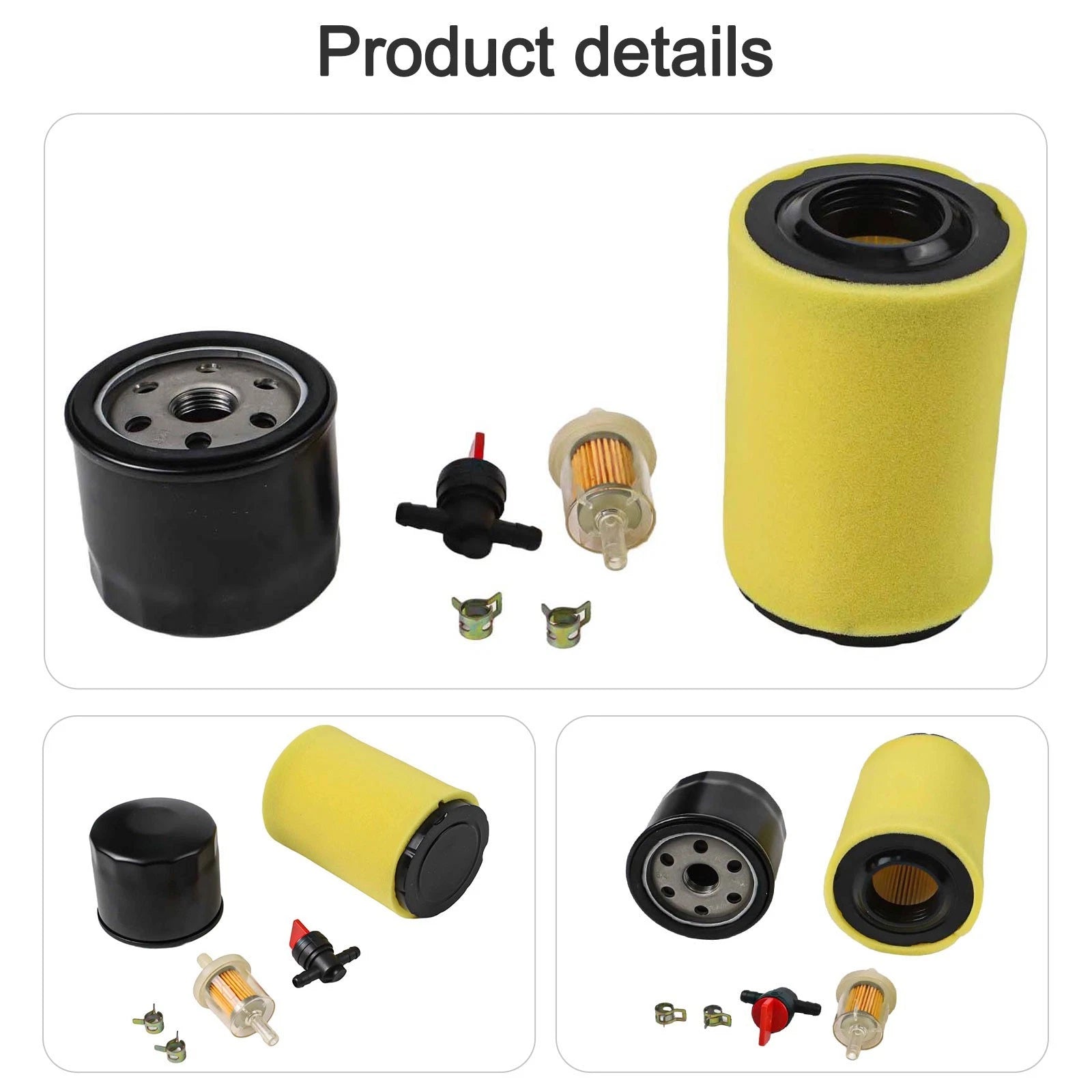 Complete Air Filter Kit for D100 D105 D110 D130 D140 D160 (Lawn Mowers)