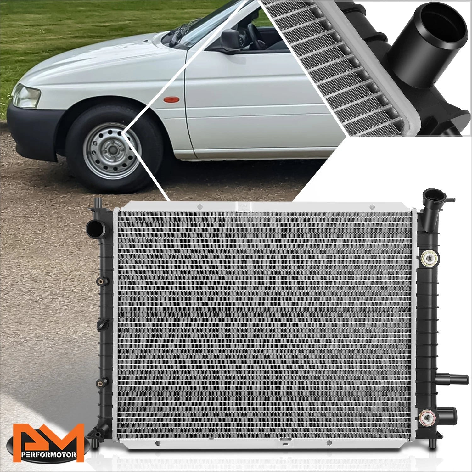 Aluminum Core Radiator for Ford Escort 1998–2003 DPI-2140