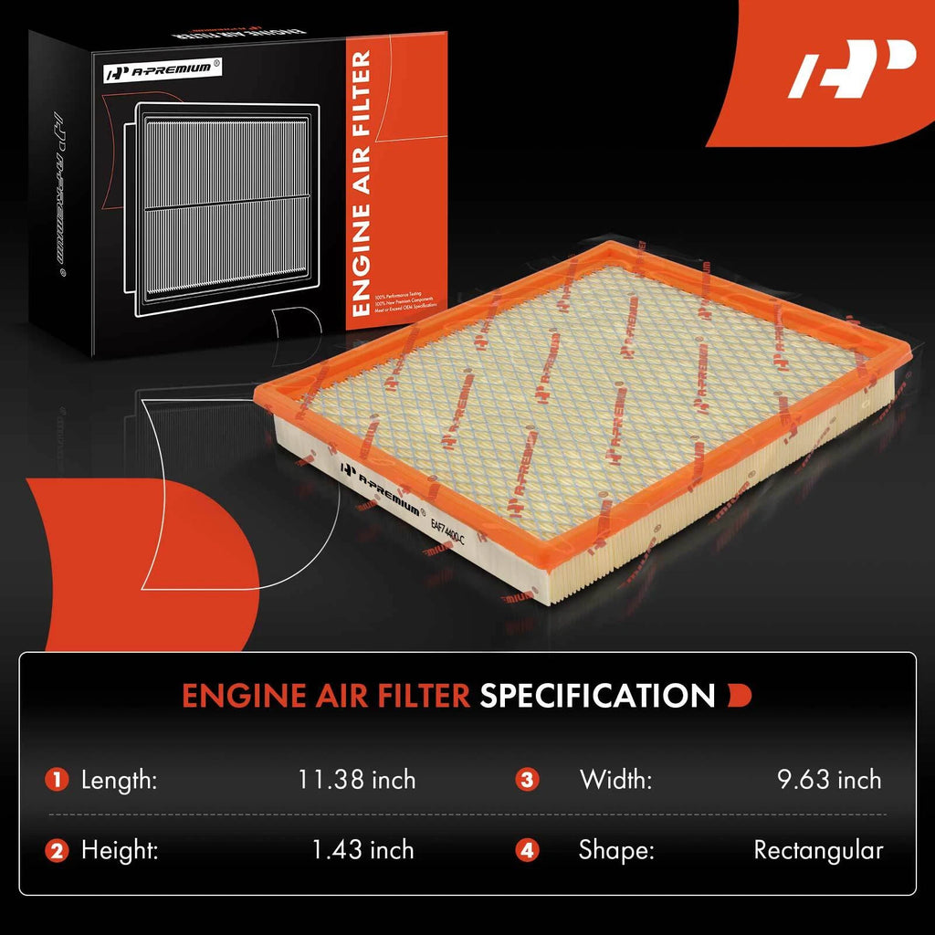 Engine Air Cleaner Filter Box with Air Filter for Nissan Xterra (2005-2011)