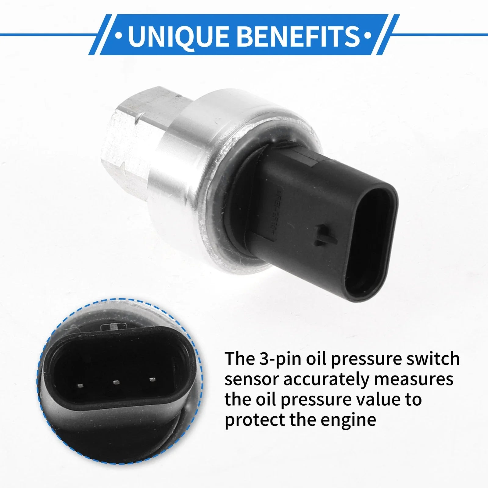 Engine Oil Pressure Sensor for Chrysler 200, Pacifica, Town & Country (2011-2017)
