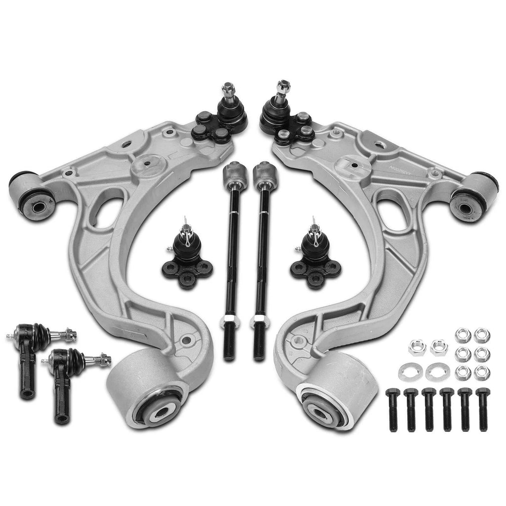 8x Front Lower Control Arm Ball Joint Tie Rod End for Buick Cadillac (Y–Y)