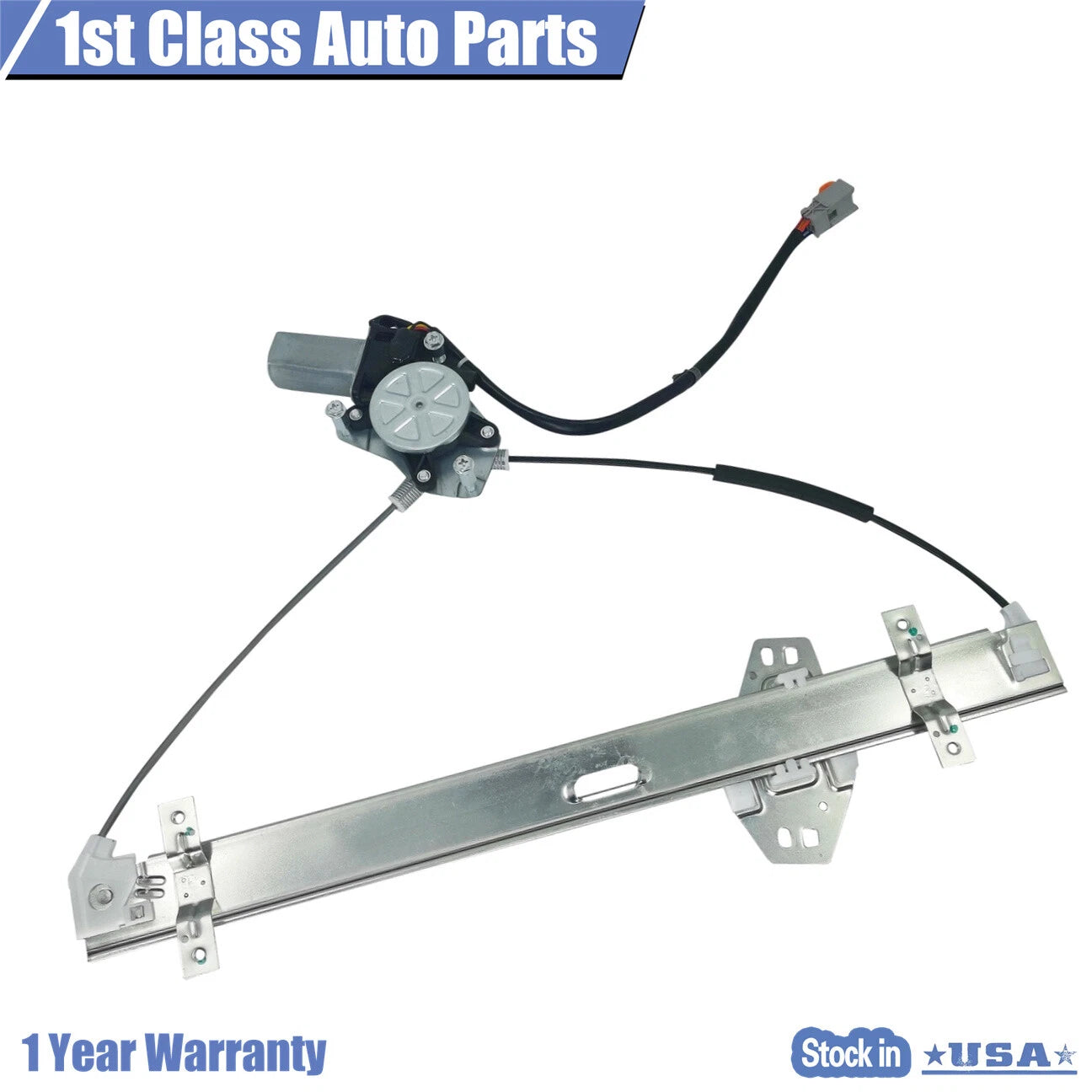 Front Left Power Window Regulator with Motor for Honda Pilot (2003–2008)