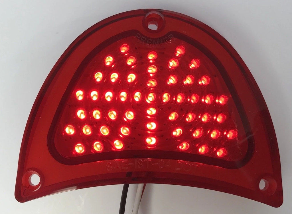 LED Tail Light and Reverse Lens Kit for 1957 Chevy Bel Air and 150 (1957–1957)