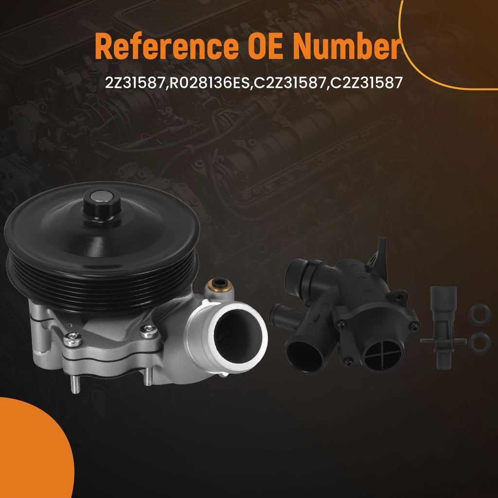 Coolant Water Pump for Jaguar F-Type XF (2010–2017)