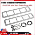 Vortec to Perimeter Valve Cover Adapter Kit for Chevy SBC 350 (1996–2002)