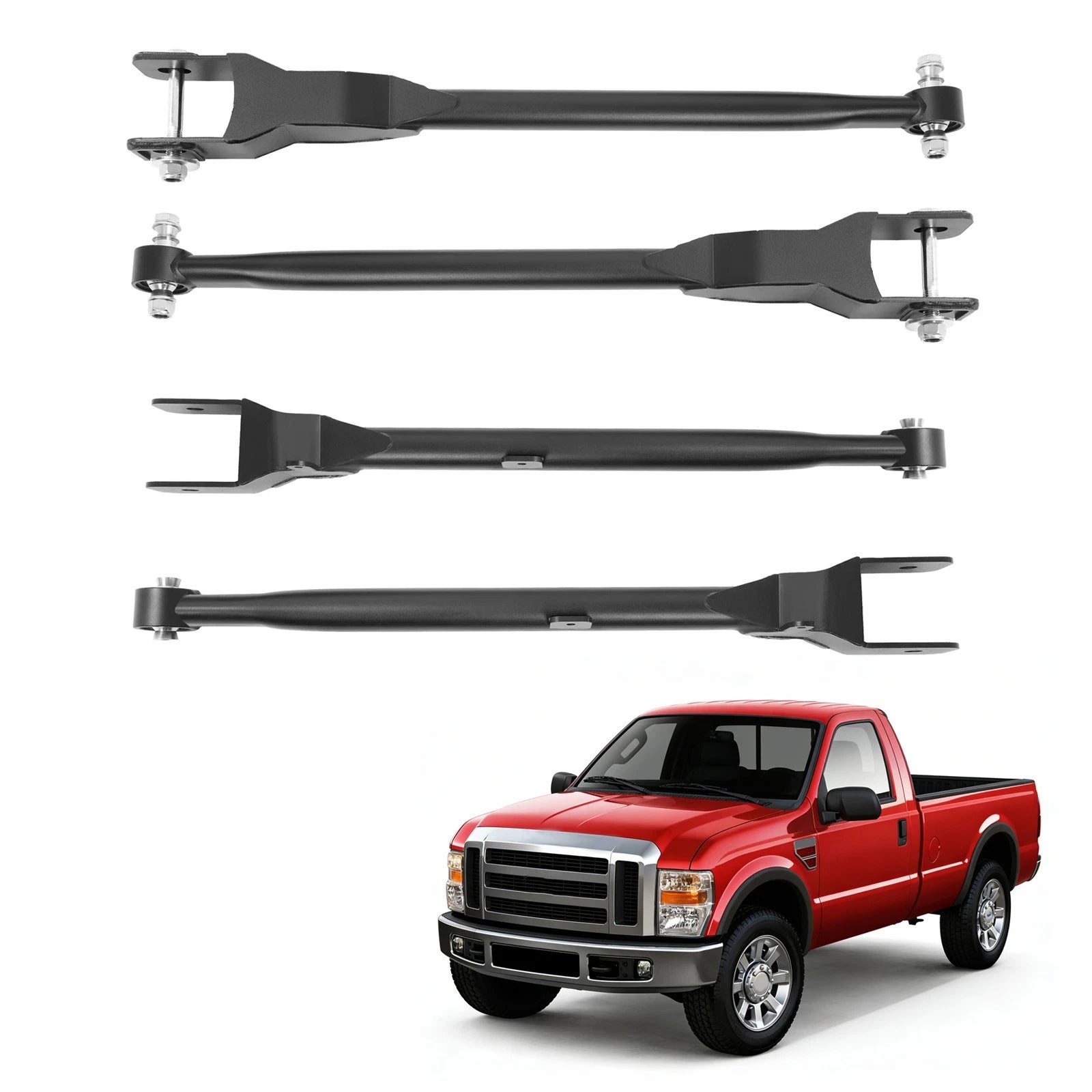 4-Link Suspension Conversion Kit Long Arms for Ford F250 F350 (2008–2010)