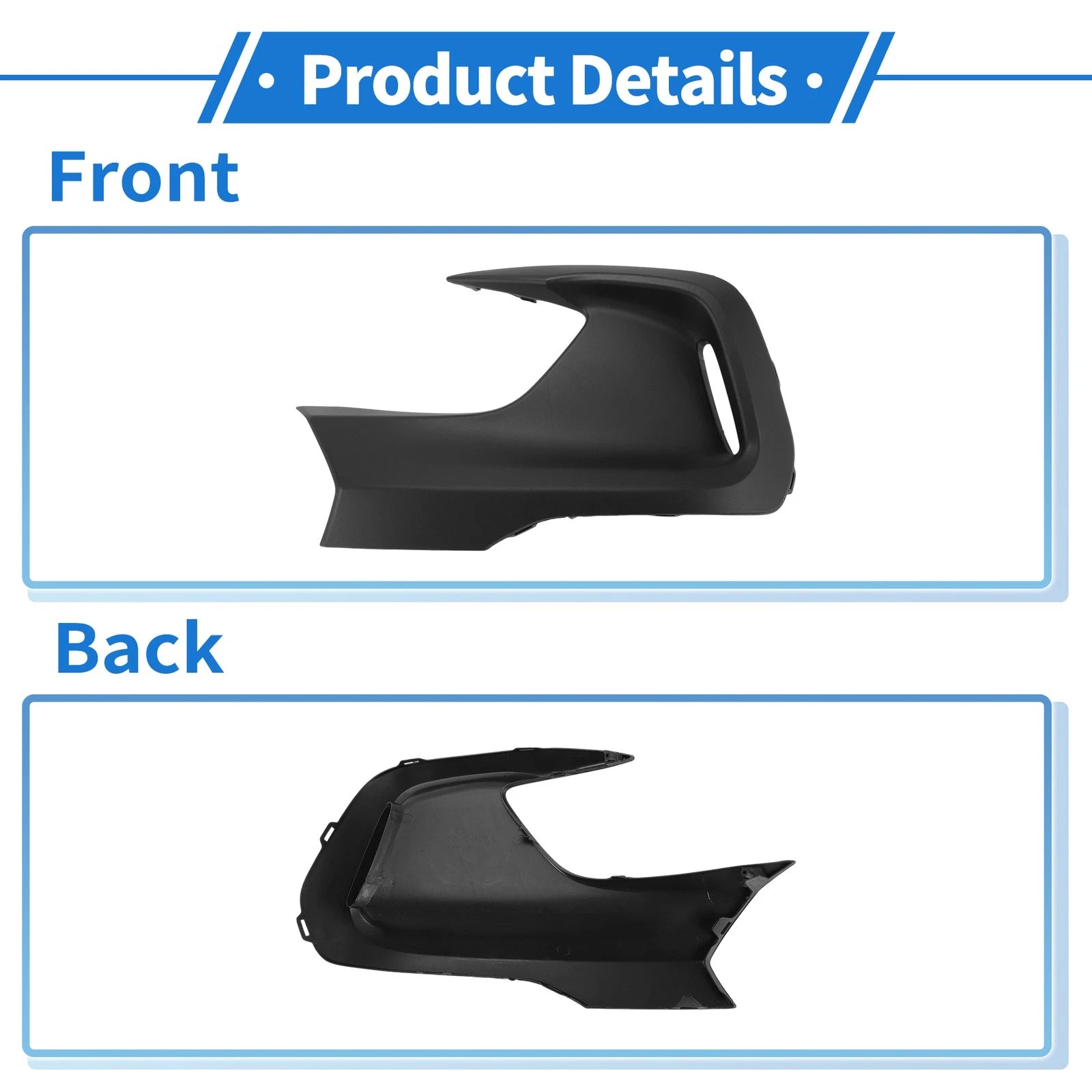 Front Left Fog Light Grill No. 711073W0A00 for Honda HR-V (2023–2025)