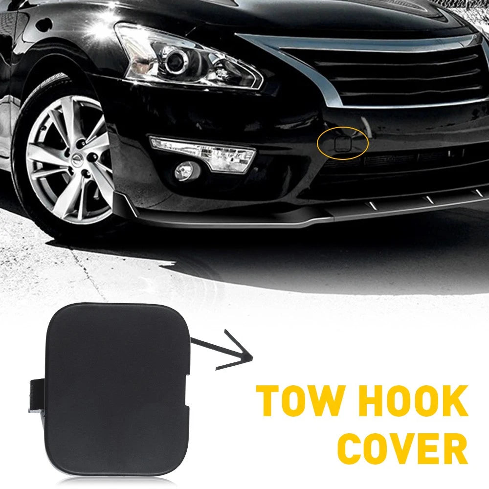 Tow Hook Cover Cap for Nissan Altima (2013–2015) Black