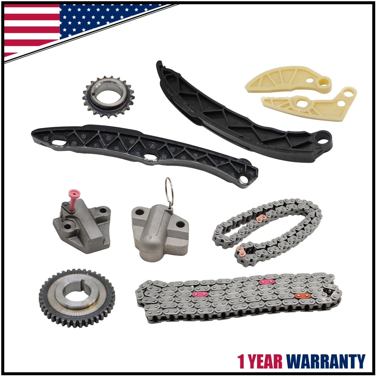 Timing Chain Kit for Kia Hyundai Tucson Sonata Santa Fe Sport (2011–2019)