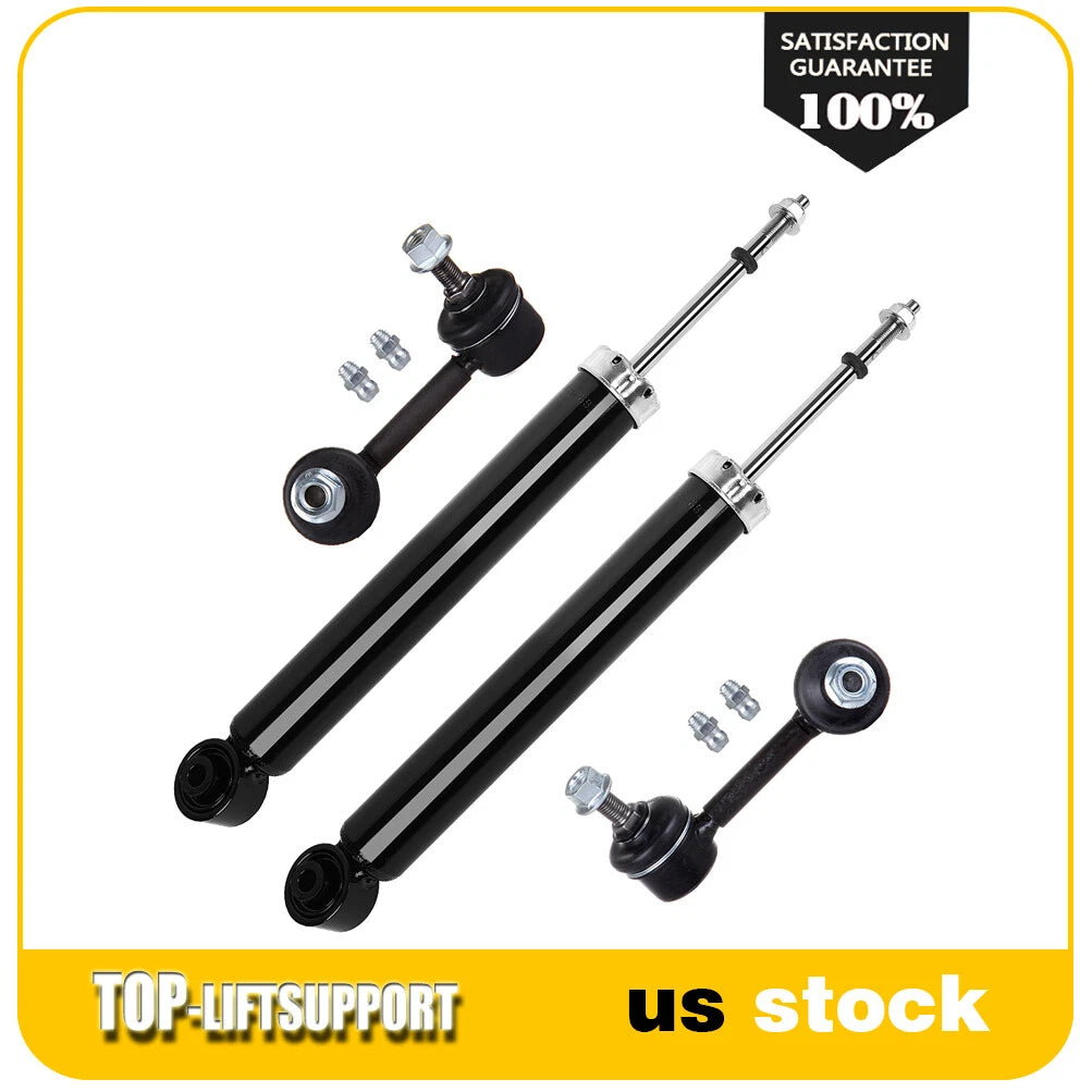 Set of 4 Rear Shocks and Sway Bar End Links for Nissan Murano (2009–2014)