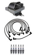 Ignition Wires & Coil with 6 Spark Plugs for Chevy Astro 4.3L V6 (1992–1993)