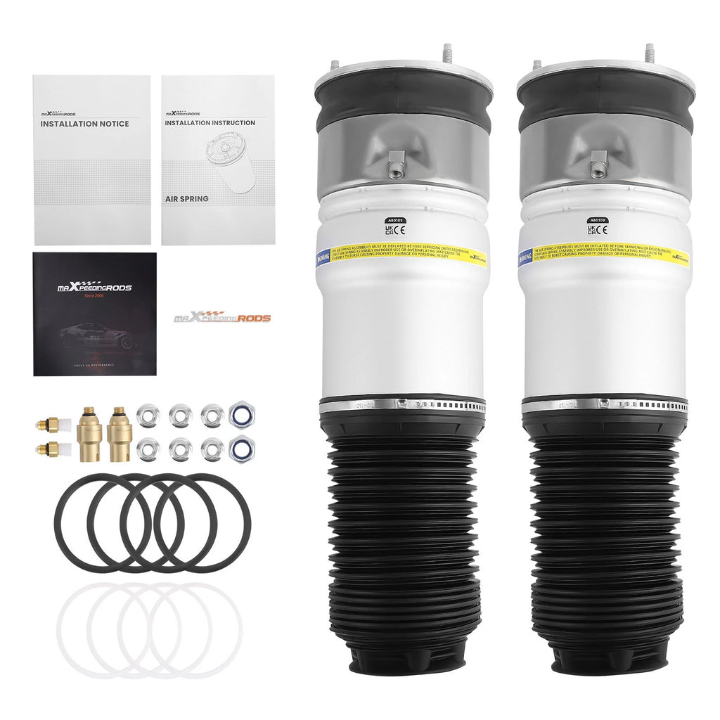 2X Rear Air Suspension Spring Bags for BMW 7 F01 F02 F03 F04 (2009–2015)