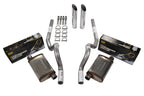 Dual Exhaust Kit for Ford Mustang (1986–2004) - 2.5" Stainless Rear Exit SW Tip