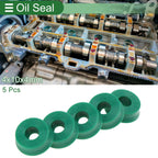 Set of 5 Oil Seal Ring Rotary Shaft Seal 4x10x4mm High Pressure