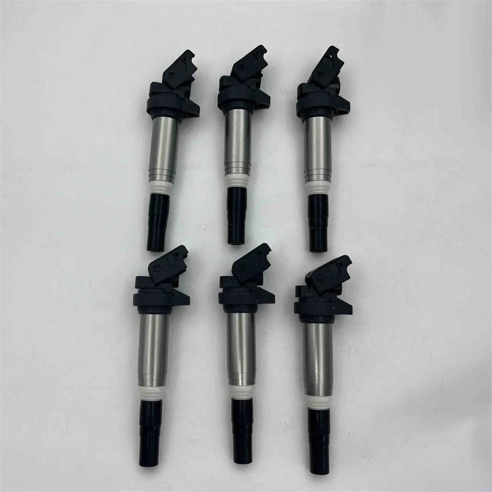 6Pcs Ignition Coil Set for BMW X3 X5 325 335 535 E82 (2004-2013)