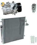 AC Compressor Kit With Condenser Replacement for Ford Ranger 2.3L (2019–2019)
