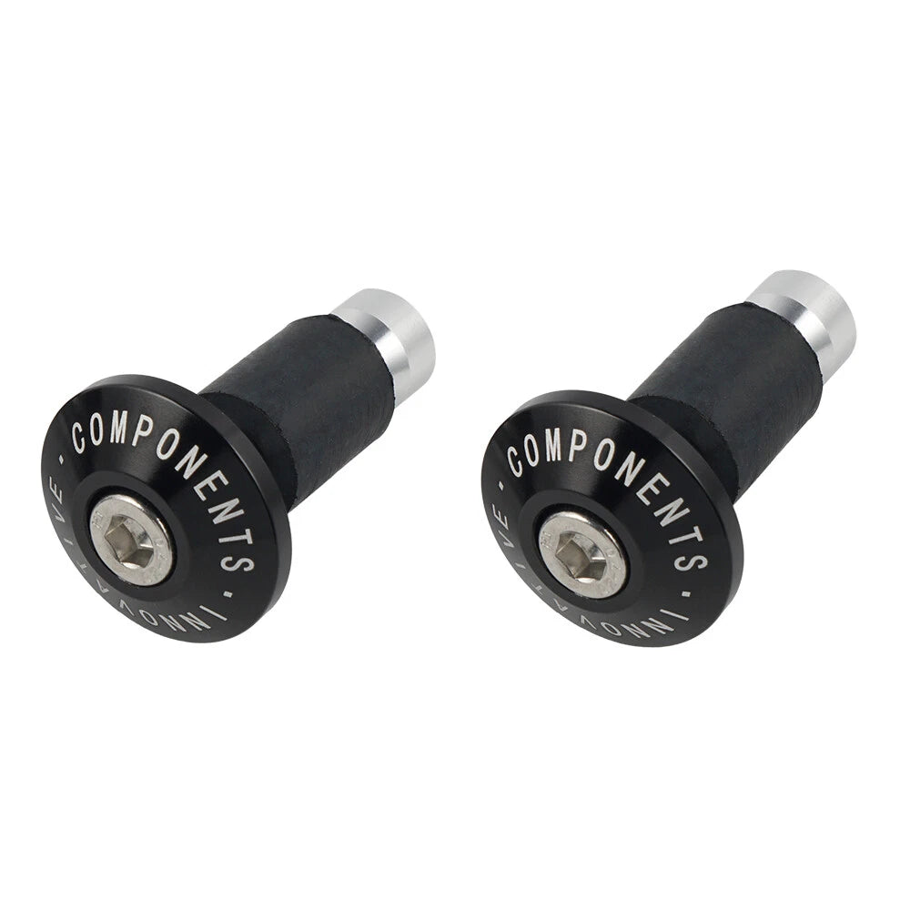 Pair CNC Aluminum Handlebar End Caps for Honda CRF250R XR650L CR500R CR80R (2000–2023)