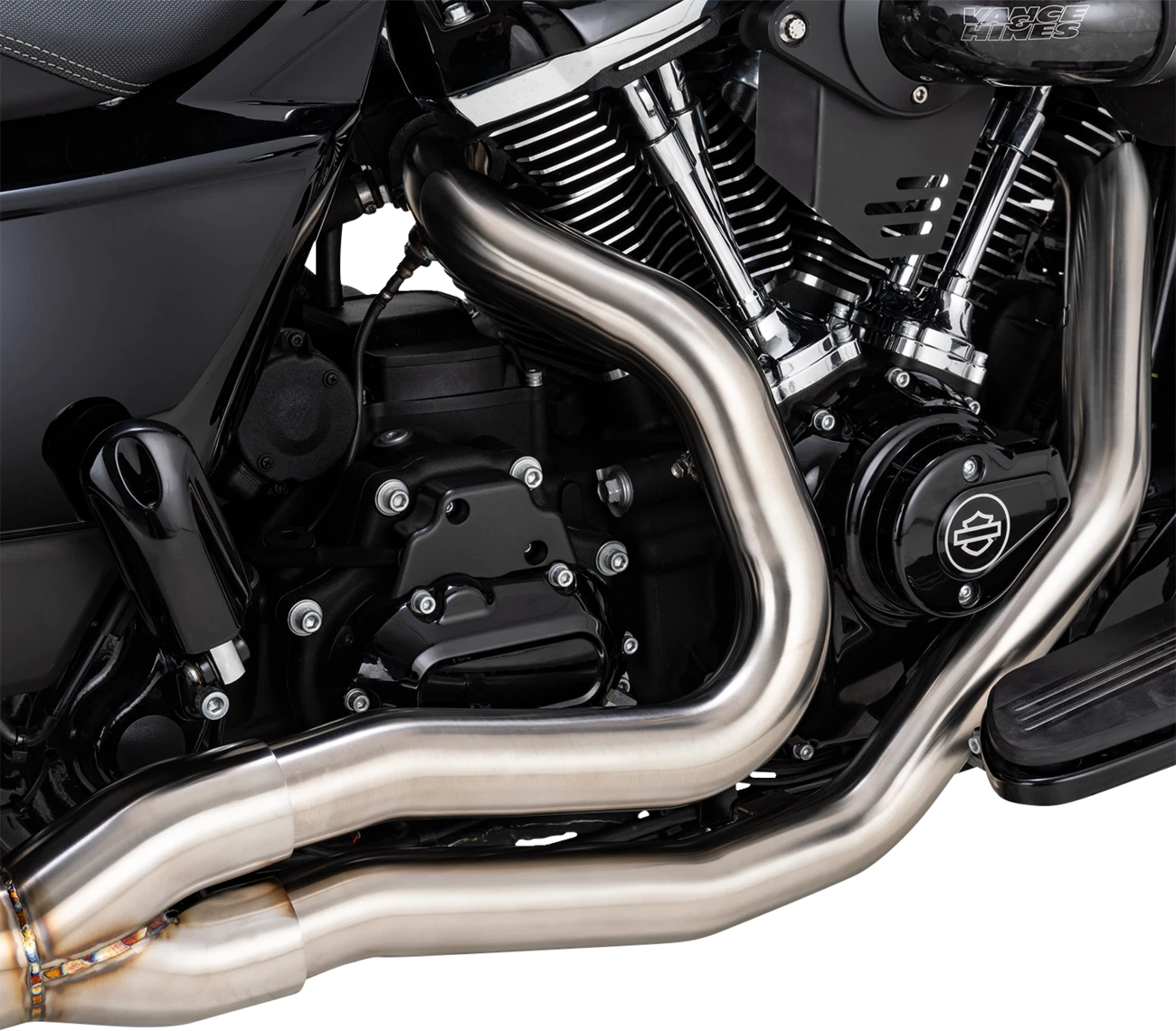 2-into-1 Gaslighter Exhaust System for Harley M8 Touring (2017–2023)