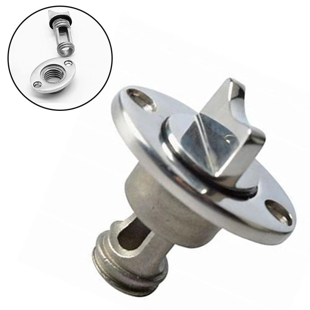 316 SS Drain Elliptical Hand-twist for Boat Maintenance
