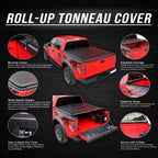 Vinyl Soft Roll-Up Tonneau Cover for Ford Maverick (2022–2023)