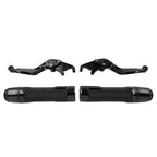 Black Extendable Brake Clutch Levers Set for Suzuki GSXR750 (2000–2008)