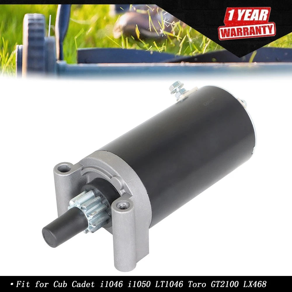 Starter Motor Assembly for Cub Cadet i1050 i1046 LT1046 Toro LX468