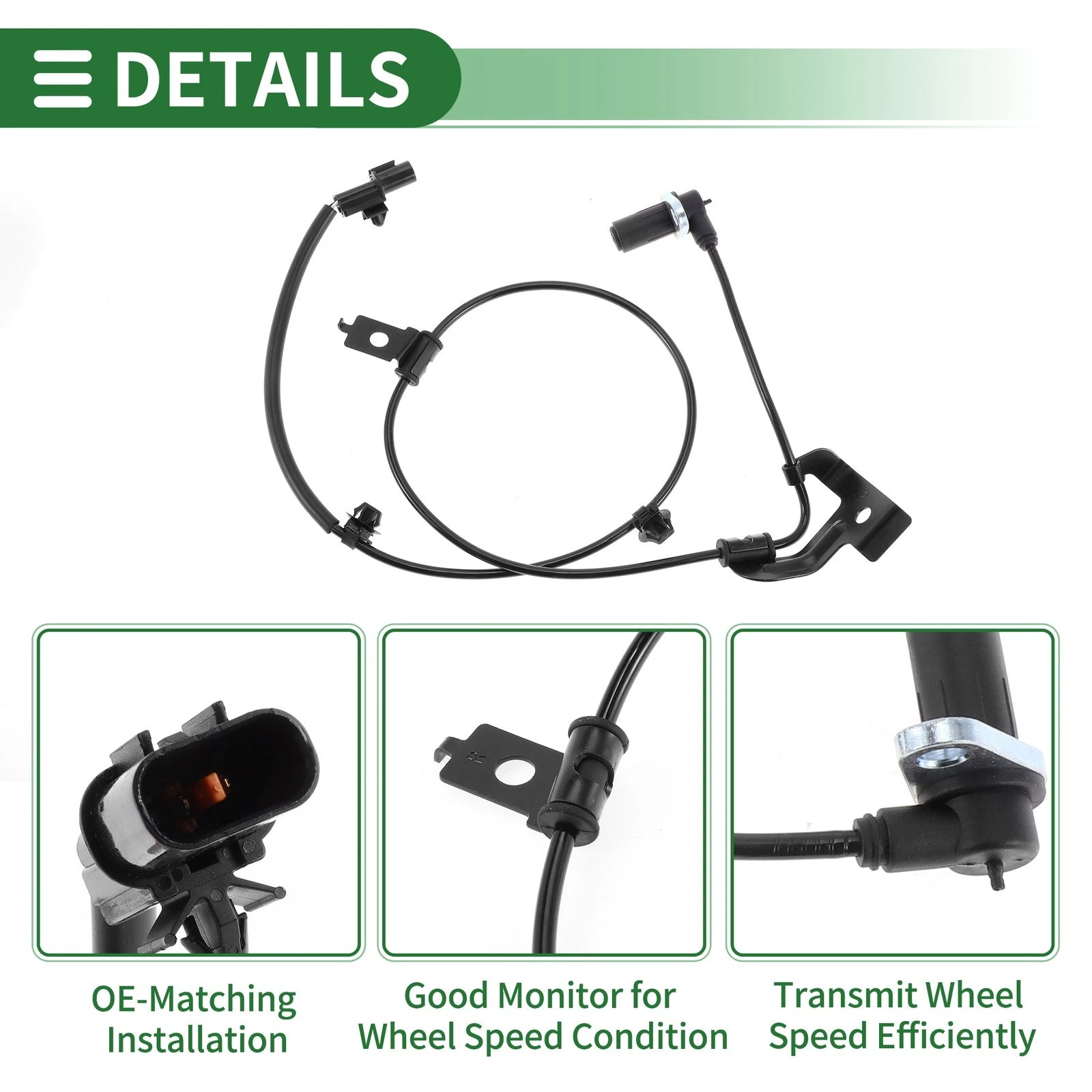 ABS Wheel Speed Sensor No. 4670A368 for Mitsubishi Endeavor (2004–2011)