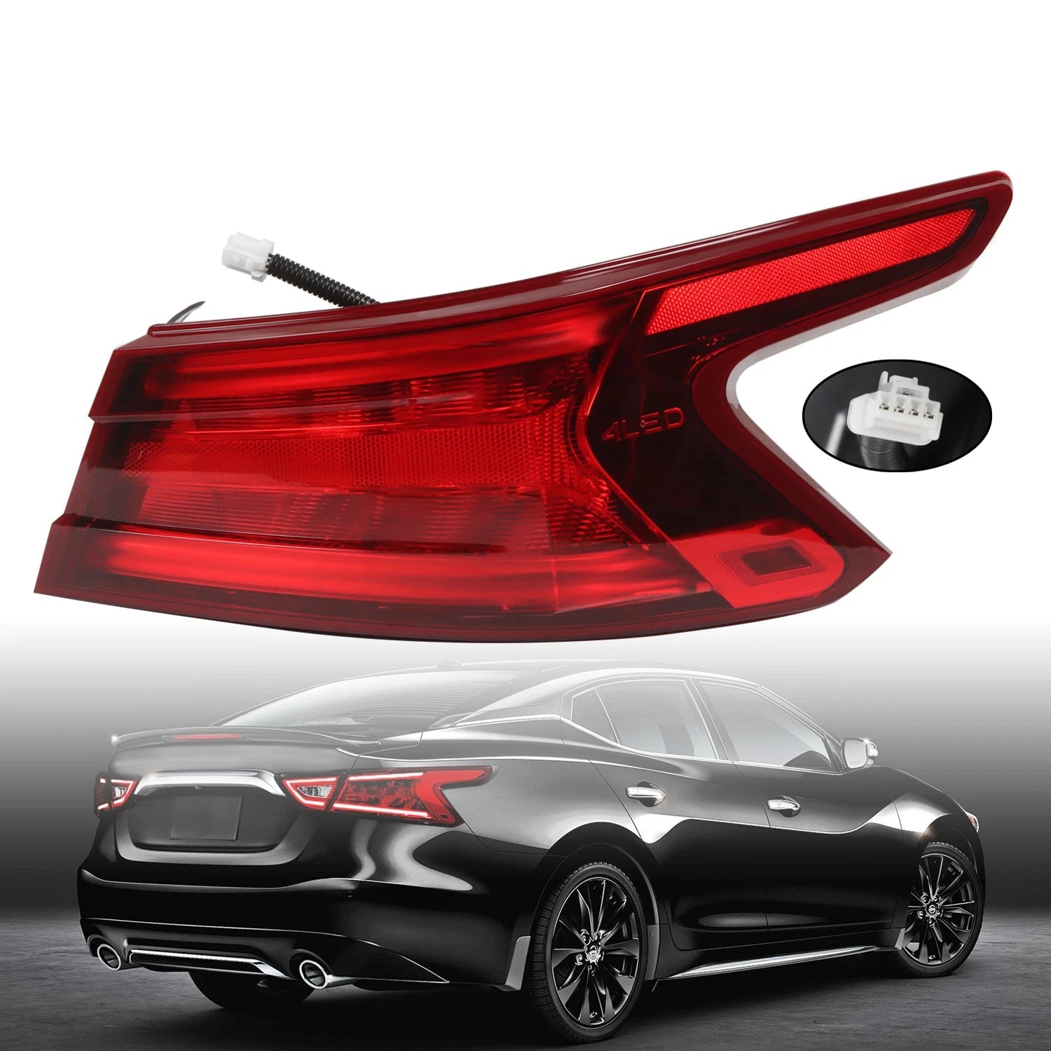Tail Light Right Passenger for Nissan Maxima (2016–2018)