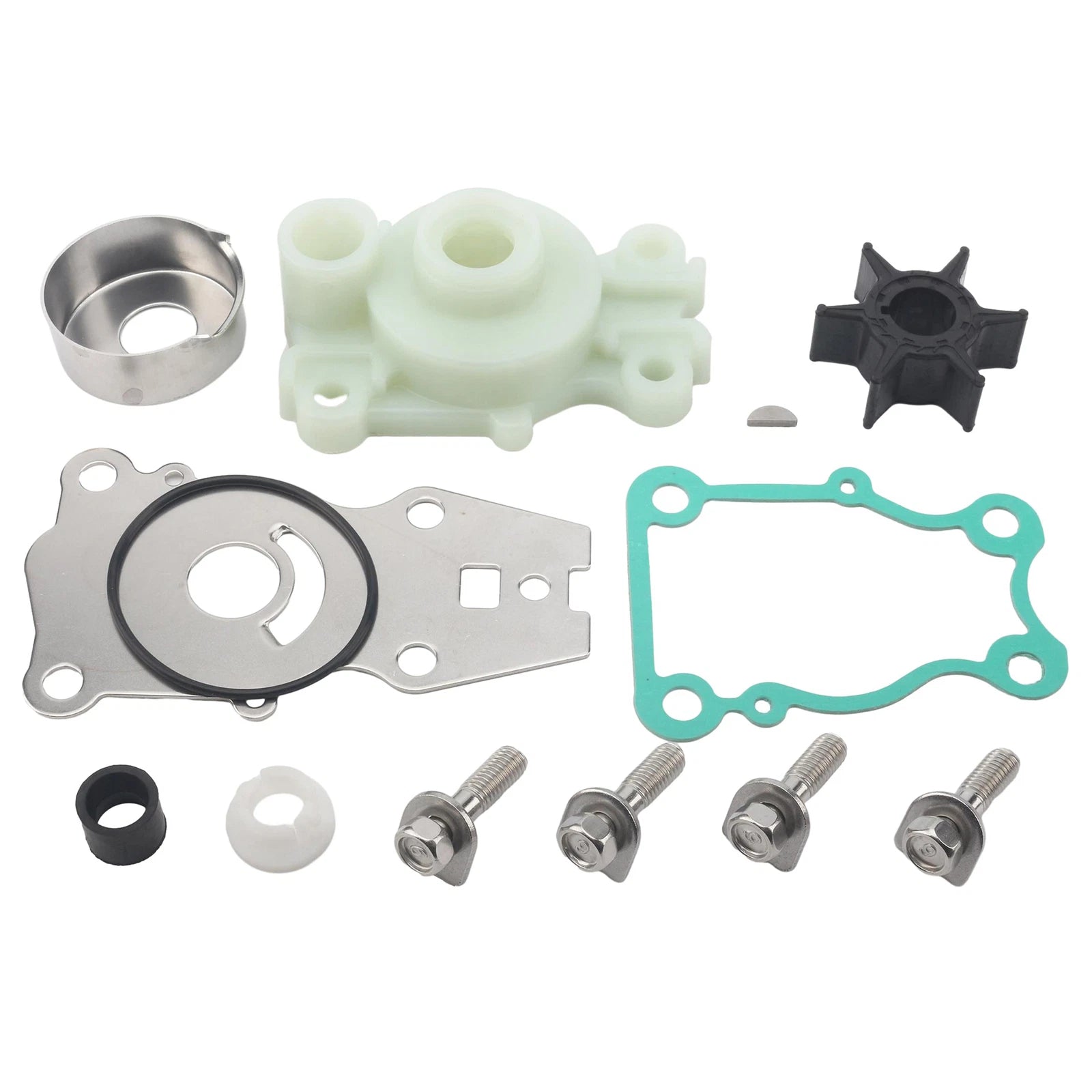 Water Pump Repair Kit for Yamaha 4-Str 25 30 40 HP Outboard Motor